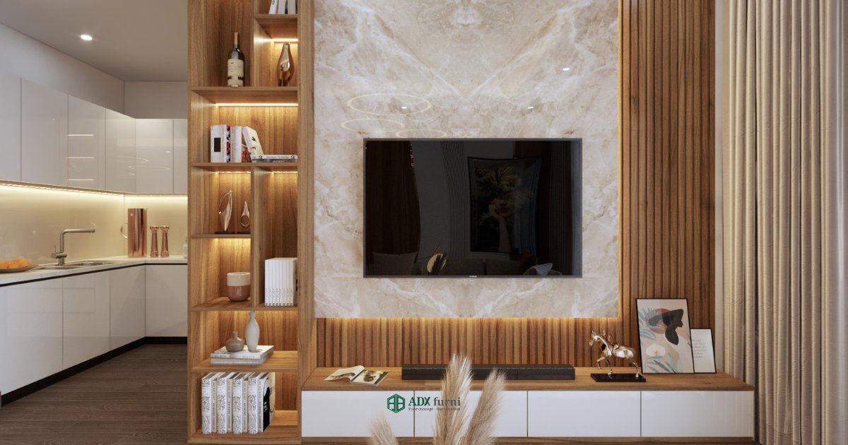 Thiết kế và thi công căn hộ chung cư Sarica