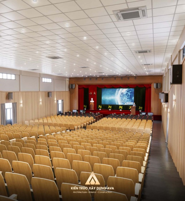 Thiết Kế Nội Thất Hội Trường 
