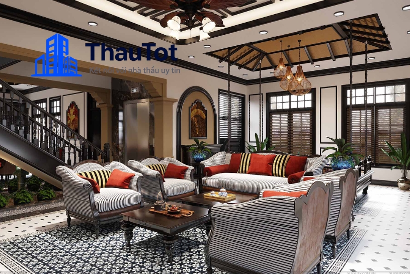 thiết kế nội thất biệt thự