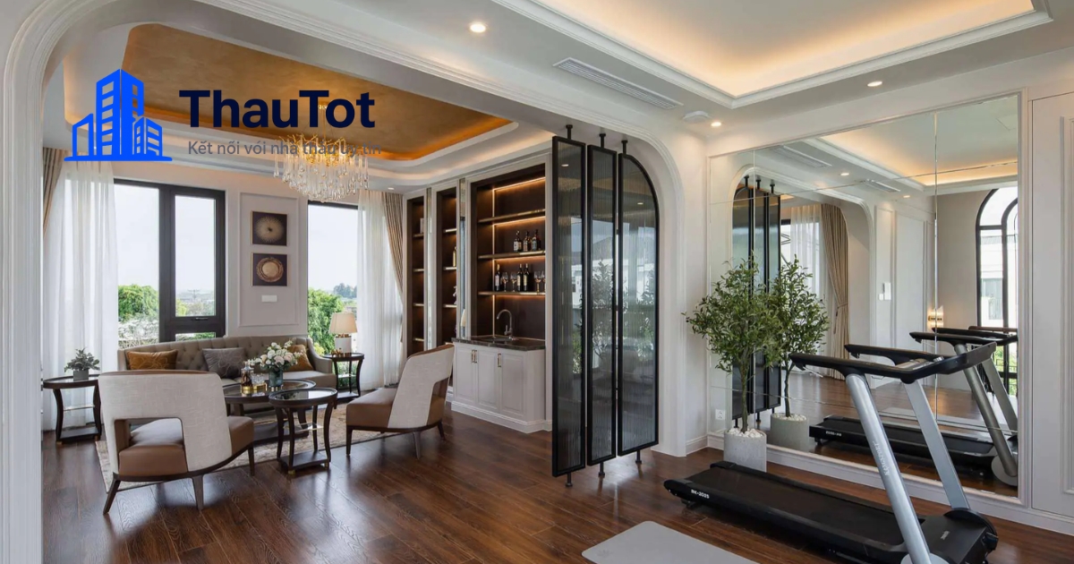 thiết kế nội thất biệt thự