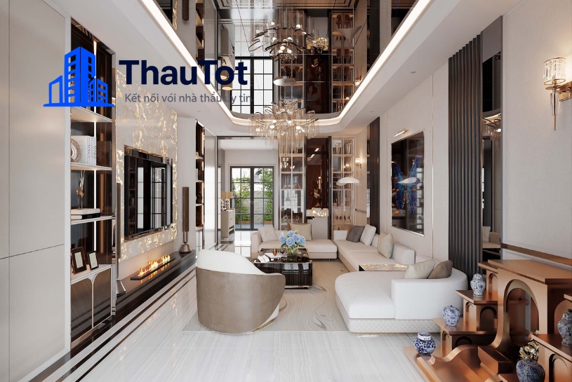 thiết kế nội thất biệt thự