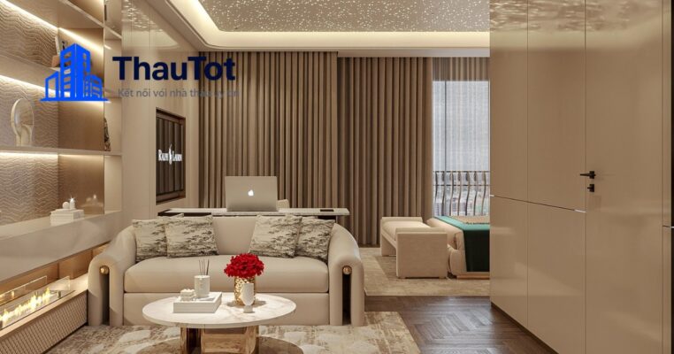 thiết kế nội thất nhà phố