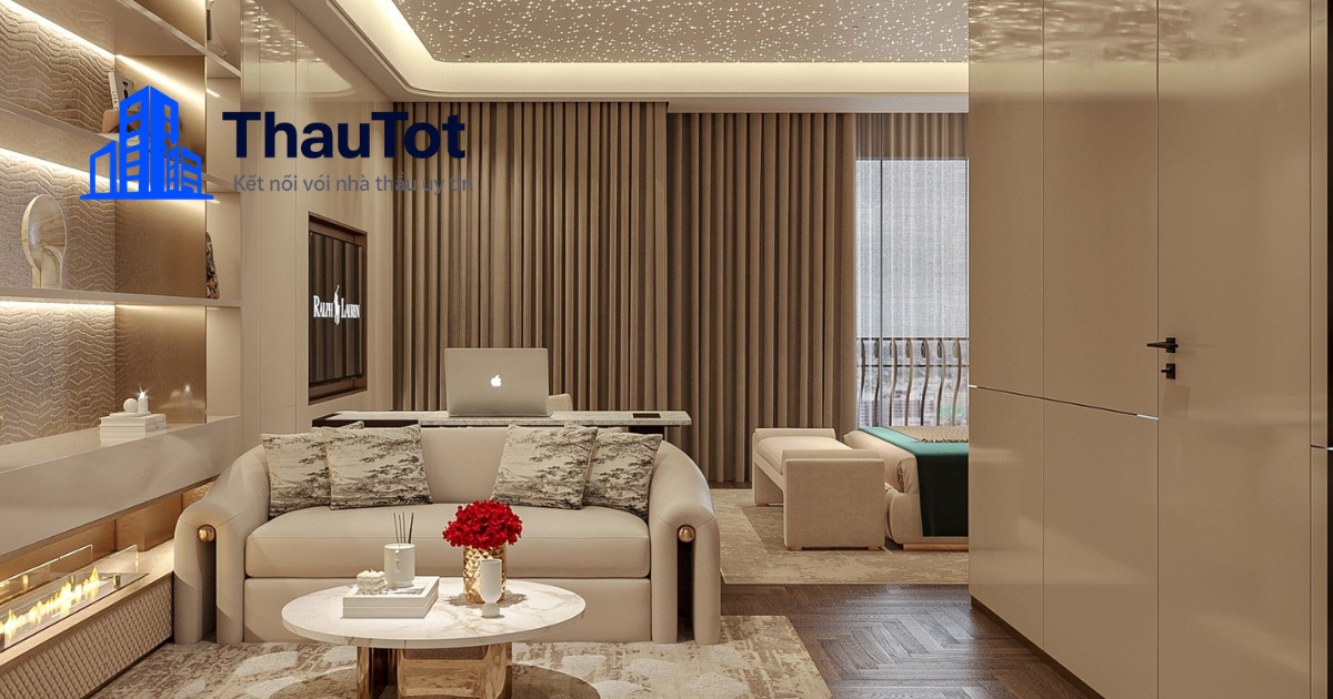 thiết kế nội thất nhà phố