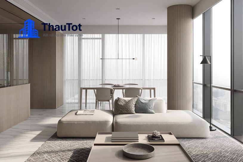 các phong cách thiết kế nội thất chung cư