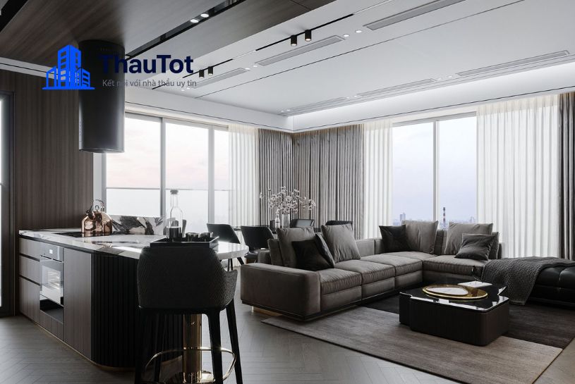dịch vụ thiết kế nội thất căn hộ