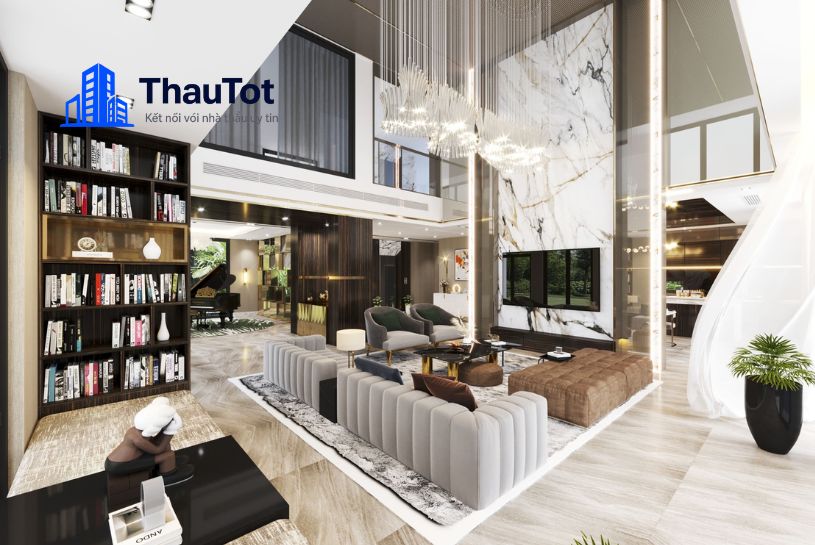kinh nghiệm thiết kế nội thất biệt thự