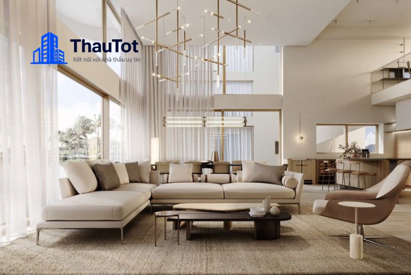 kinh nghiệm thiết kế nội thất biệt thự
