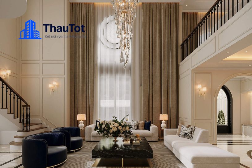 kinh nghiệm thiết kế nội thất biệt thự