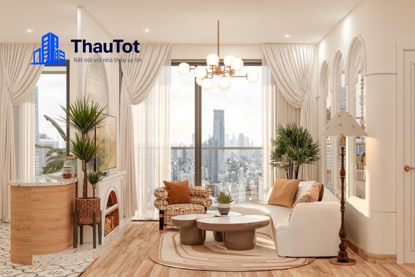 lưu ý khi thiết kế nội thất chung cư