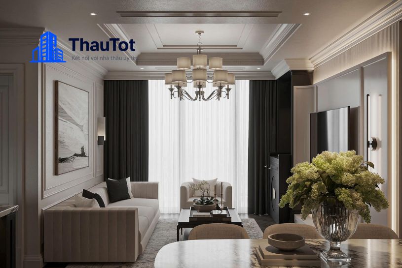 lưu ý khi thiết kế nội thất chung cư