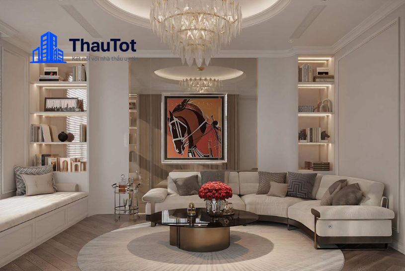 phong cách thiết kế nội thất biệt thự