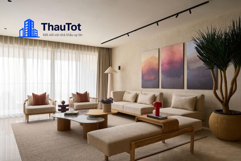 phong cách thiết kế nội thất biệt thự