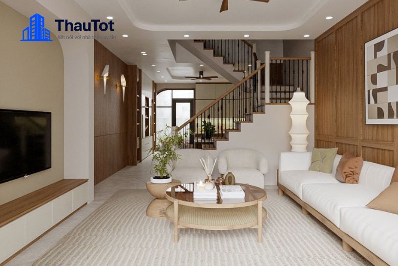 thiết kế nội thất nhà ống
