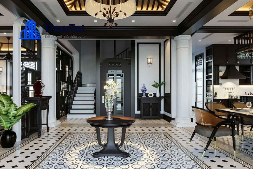 thiết kế nội thất nhà ống