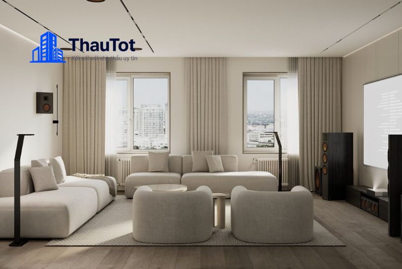 thiết kế nội thất nhà ống