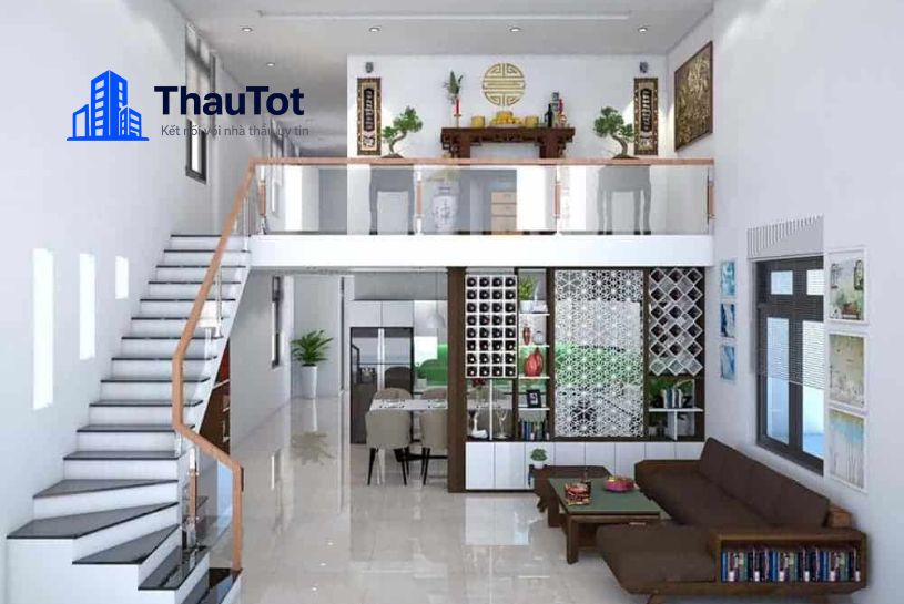 thiết kế nội thất nhà ống