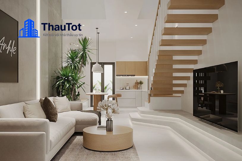 thiết kế nội thất nhà ống