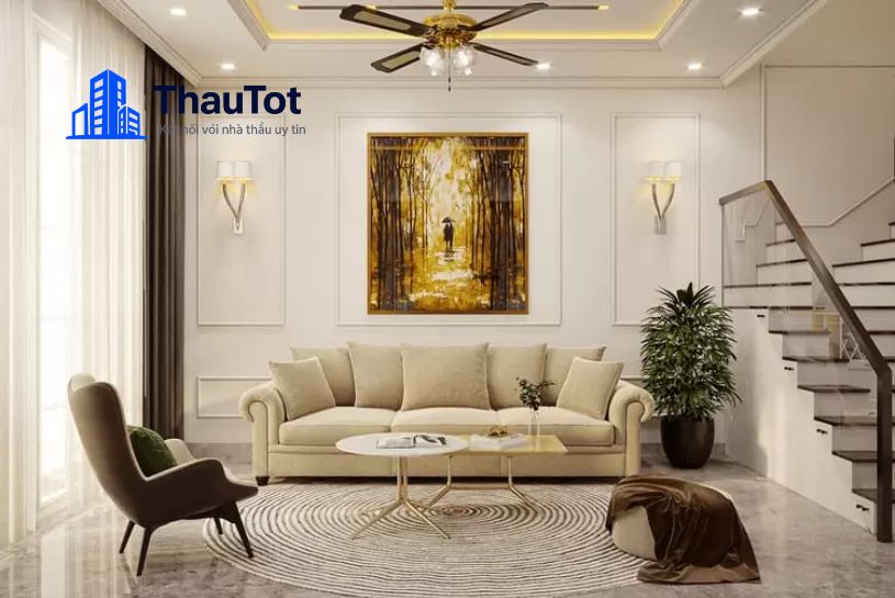thiết kế nội thất nhà ống