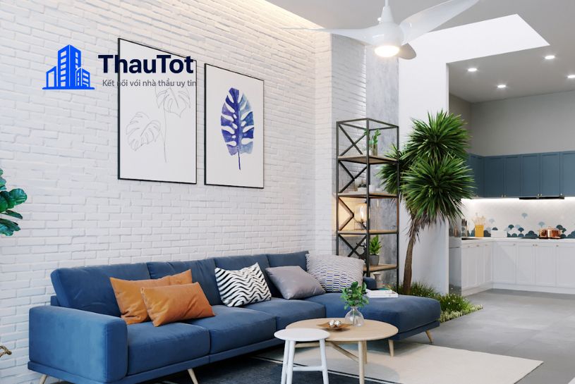 thiết kế nội thất nhà ống