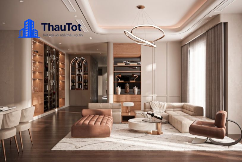 thiết kế nội thất penthouse