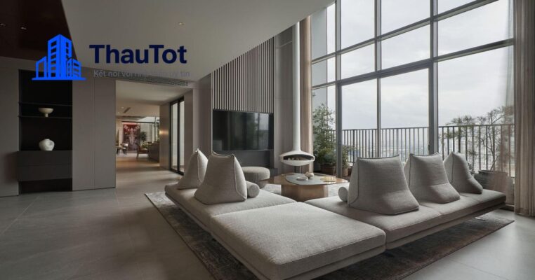 thiết kế nội thất penthouse