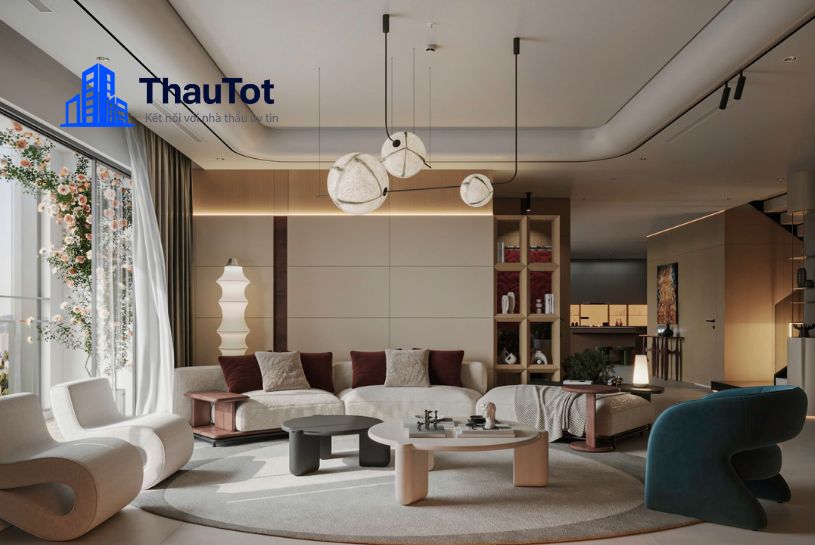 thiết kế nội thất penthouse