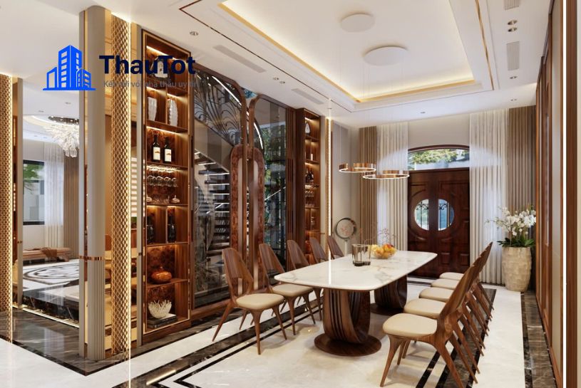 thiết kế nội thất phòng bếp