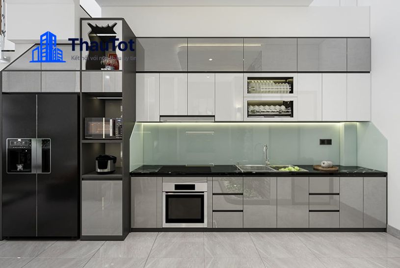 thiết kế nội thất phòng bếp