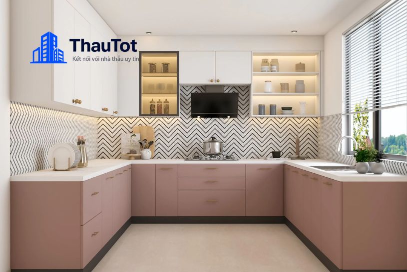 thiết kế nội thất phòng bếp