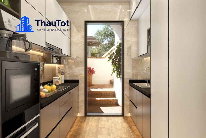 thiết kế nội thất phòng bếp