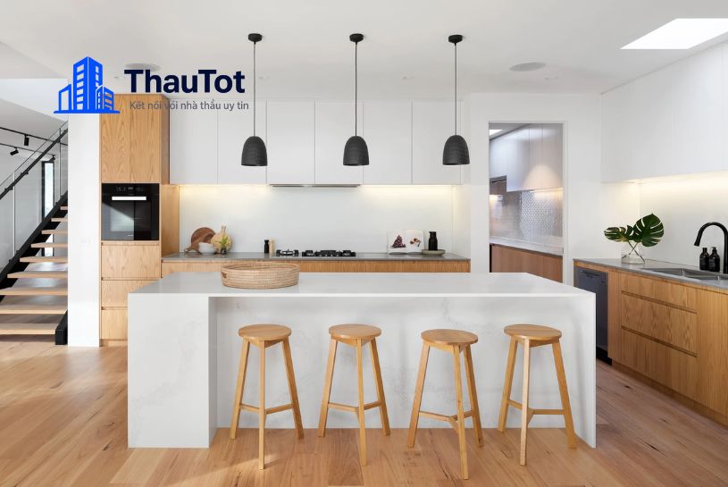 thiết kế nội thất phòng bếp