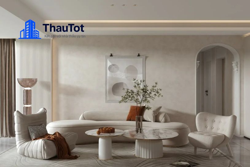 thiết kế nội thất phòng khách