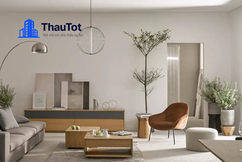 thiết kế nội thất phòng khách