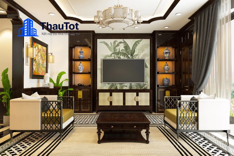 thiết kế nội thất phòng khách