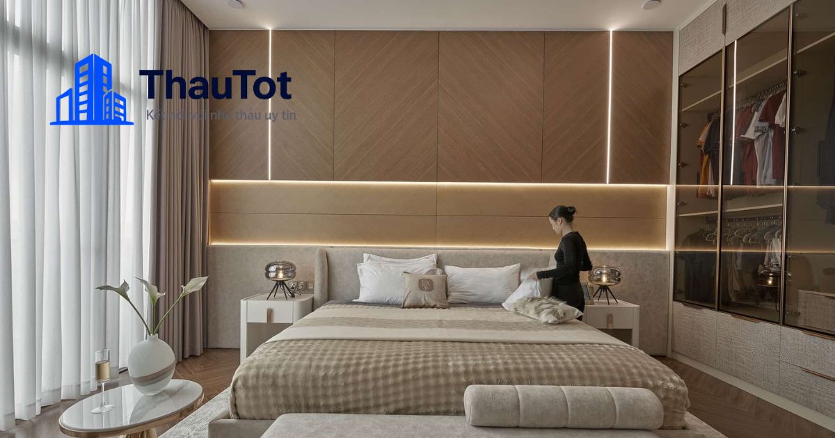 thiết kế nội thất phòng ngủ