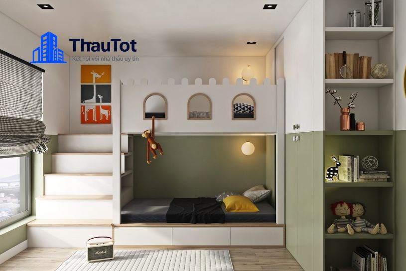 thiết kế nội thất phòng trẻ em