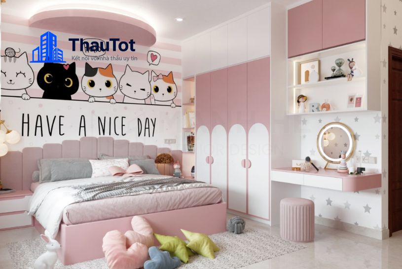 thiết kế nội thất phòng trẻ em