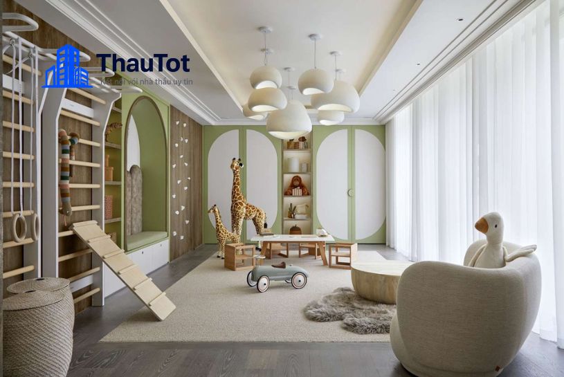 thiết kế nội thất phòng trẻ em