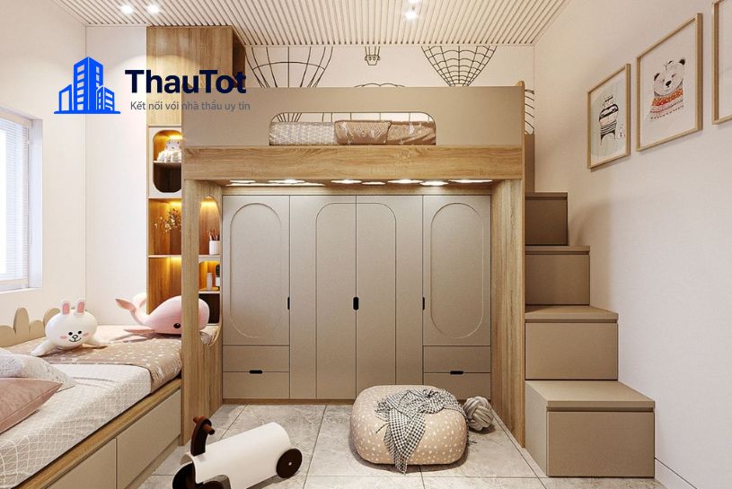 thiết kế nội thất phòng trẻ em