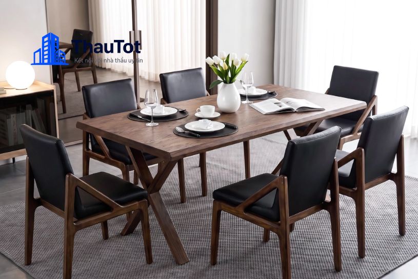 thiết kế nội thất nhà bếp biệt thự